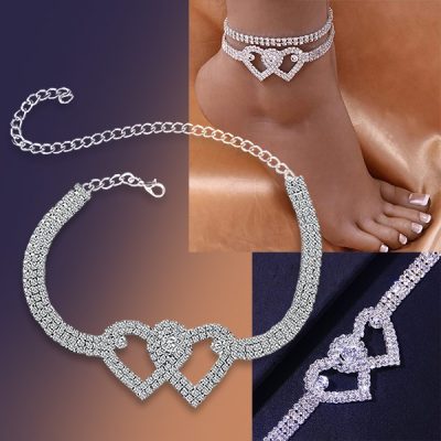 Дамска гривна за глезен | DIAMONDS