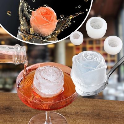 Универсални Силиконови Форми - Роза (3 броя) | ICEROSE