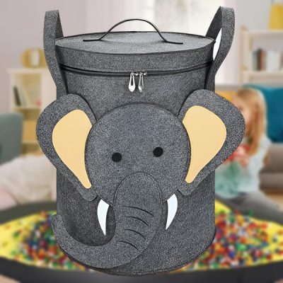 Органайзер за играчки с вградена постелка за игра | FOLDATOY