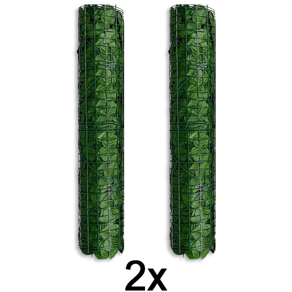 2x Панел с изкуствени листа | LEAFPANEL