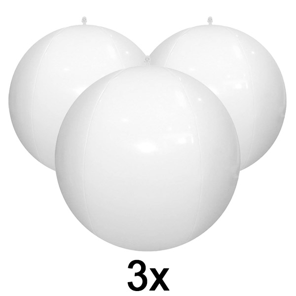 3x Плаваща светеща топка aза басейн | POOLGLO