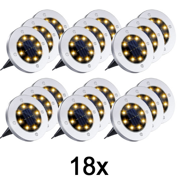 6x Соларни подови лампи за външна употреба (3 бр.) | LUMIGARD