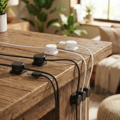 Магнитен самозалепващ се органайзер за кабели | CABLIP