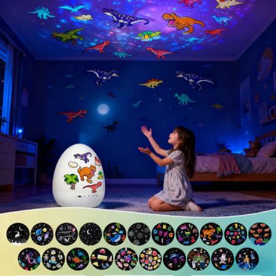 Вълшебна нощна лампа и проектор за мелодии | DINODREAM